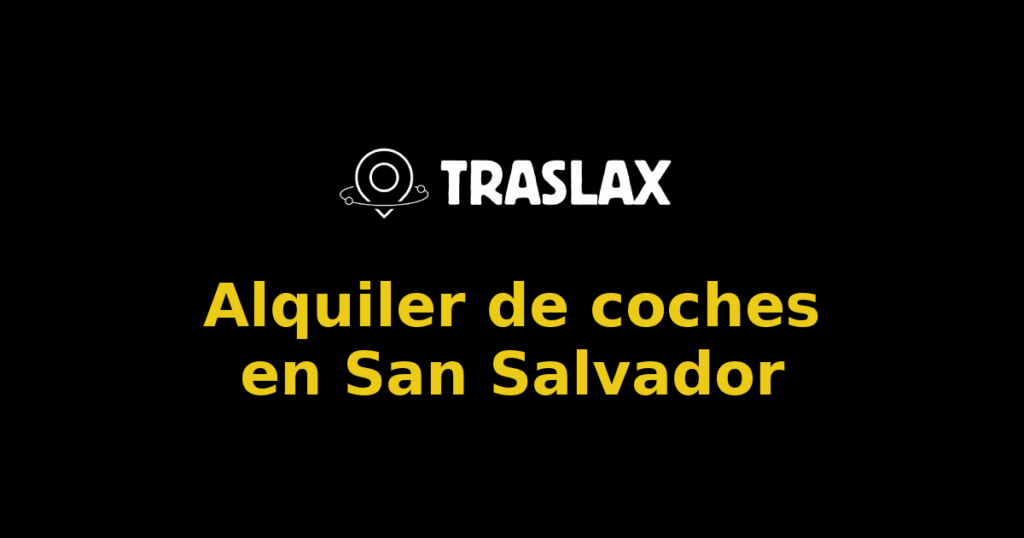 Alquiler de coches en San Salvador