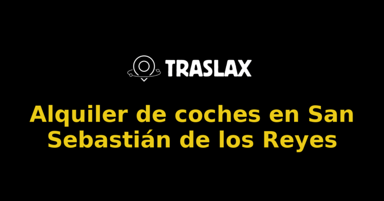 Alquiler de coches en San Sebastián de los Reyes