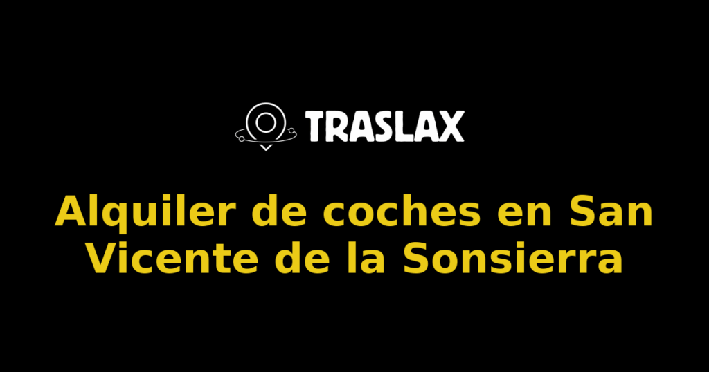 Alquiler de coches en San Vicente de la Sonsierra