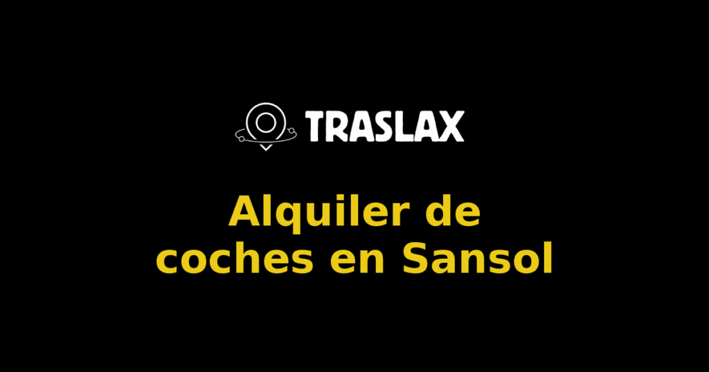 Alquiler de coches en Sansol