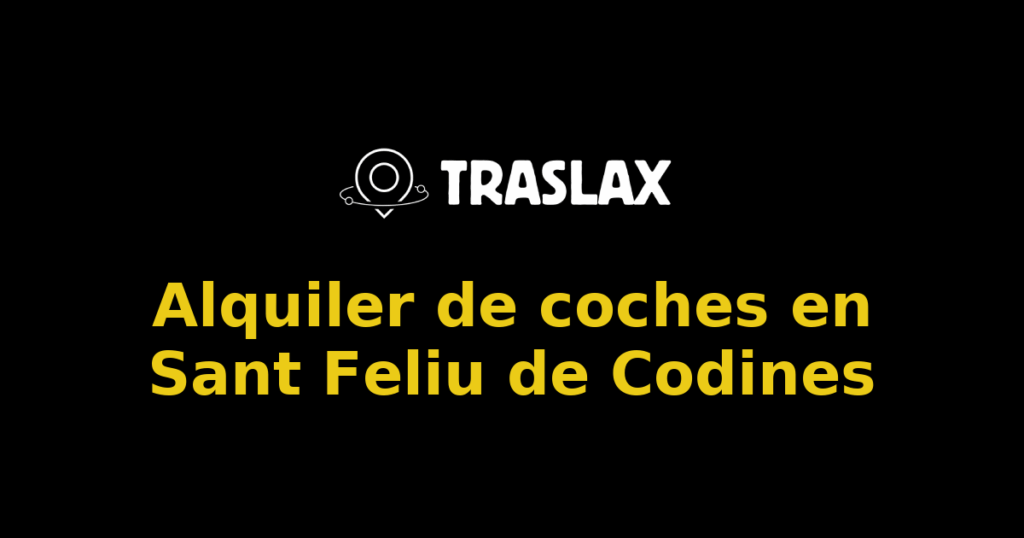 Alquiler de coches en Sant Feliu de Codines