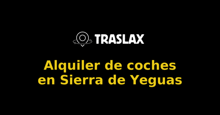 Alquiler de coches en Sierra de Yeguas