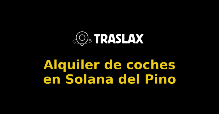 Alquiler de coches en Solana del Pino