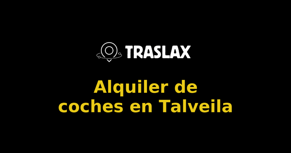 Alquiler de coches en Talveila