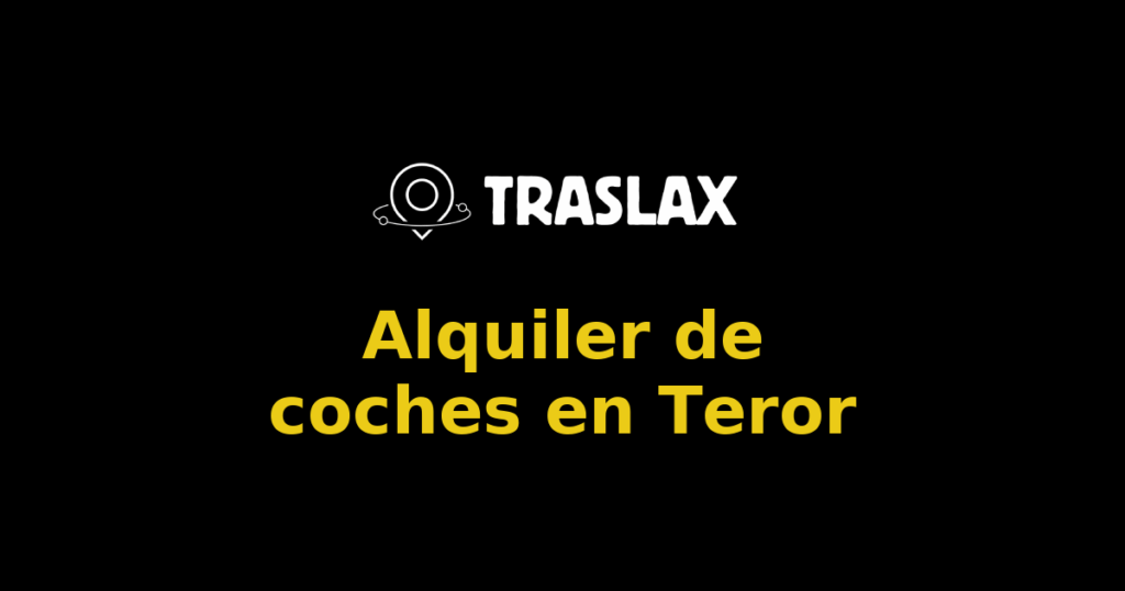 Alquiler de coches en Teror