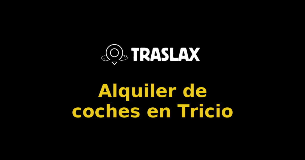 Alquiler de coches en Tricio