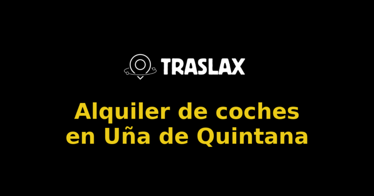Alquiler de coches en Uña de Quintana