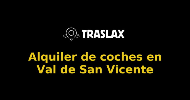 Alquiler de coches en Val de San Vicente