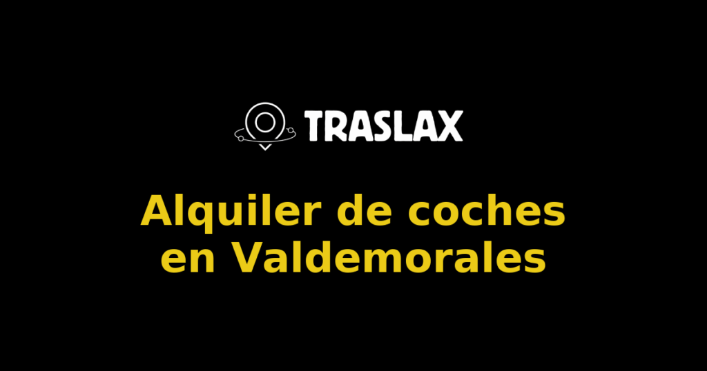 Alquiler de coches en Valdemorales