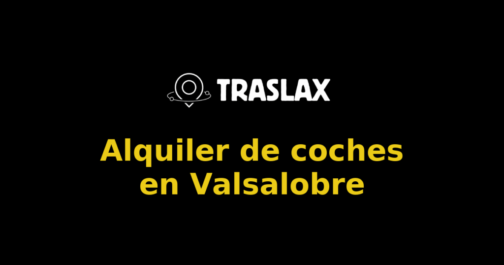 Alquiler de coches en Valsalobre