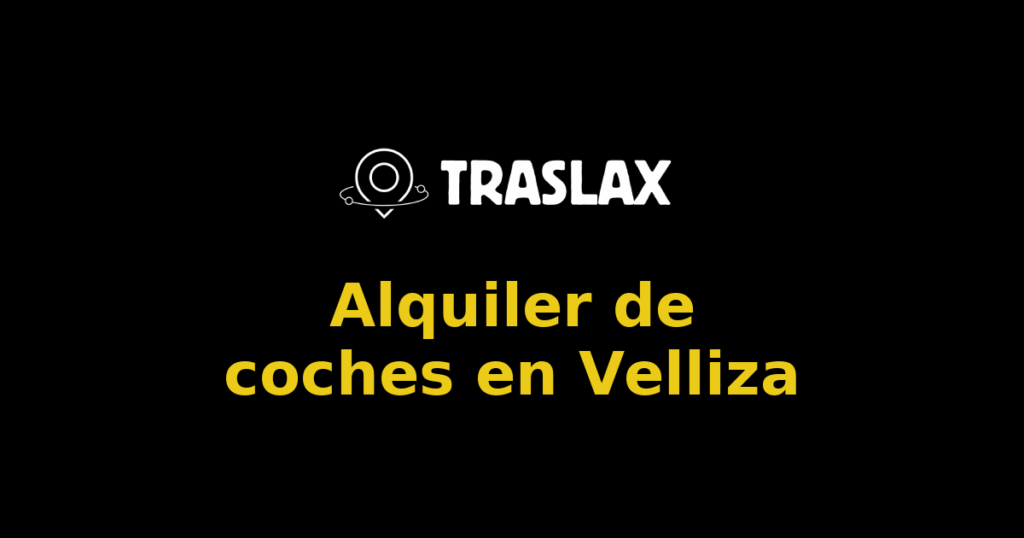 Alquiler de coches en Velliza