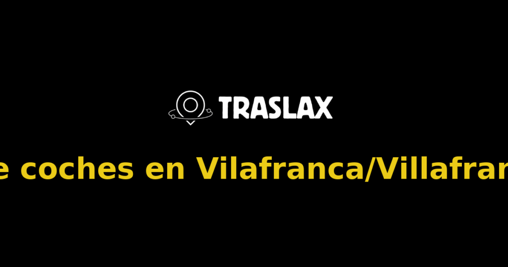 Alquiler de coches en Vilafranca/Villafranca del Cid