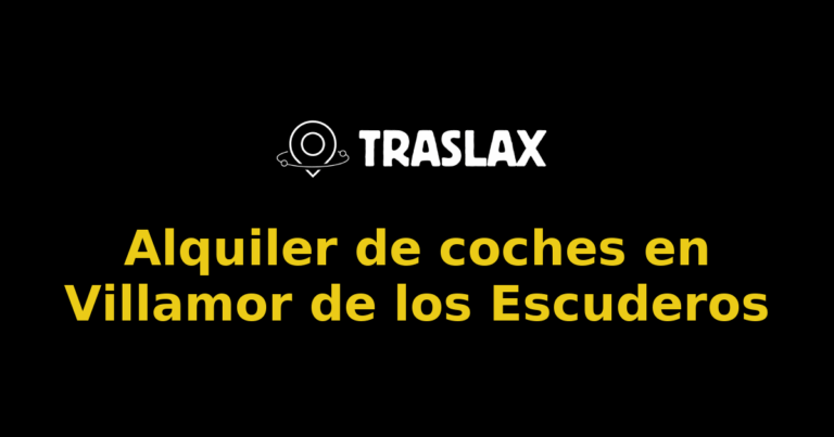 Alquiler de coches en Villamor de los Escuderos
