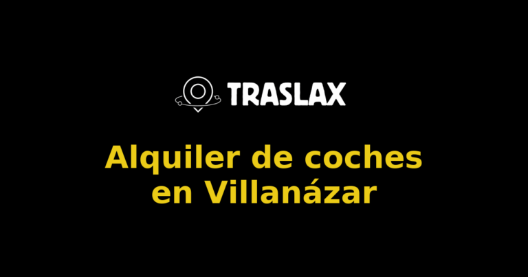 Alquiler de coches en Villanázar