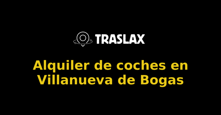 Alquiler de coches en Villanueva de Bogas