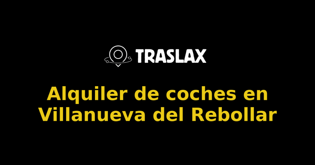 Alquiler de coches en Villanueva del Rebollar