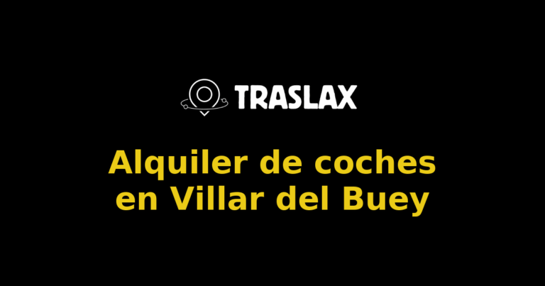 Alquiler de coches en Villar del Buey
