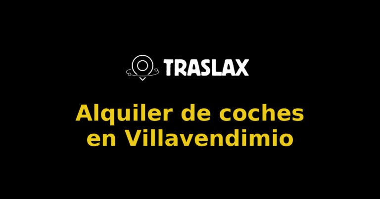 Alquiler de coches en Villavendimio