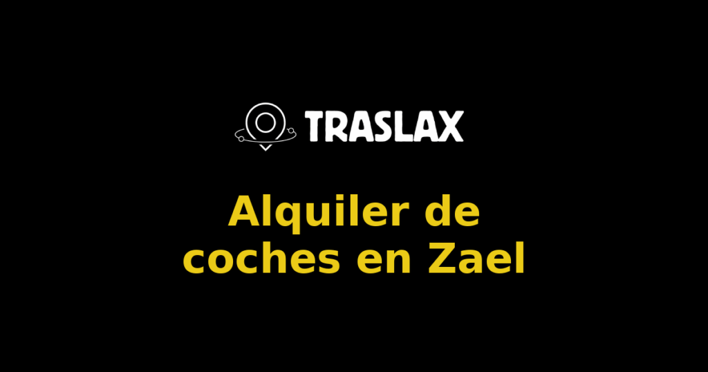 Alquiler de coches en Zael