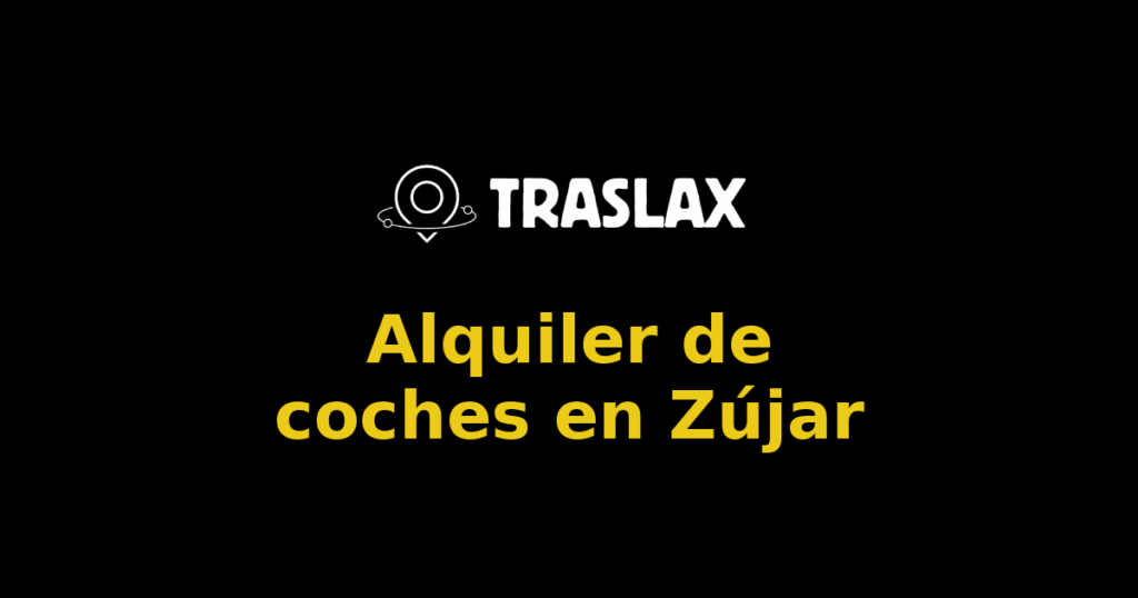 Alquiler de coches en Zújar